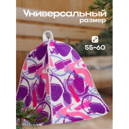 Bath cap Women's print-2