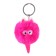 Soft toy "Fluff" on the key fob, 8 cm, color mix