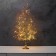 Figure LED "frozen crystals" 55x30x3 cm, 20 LED, CR2032X2 batteries (included), glow warm white