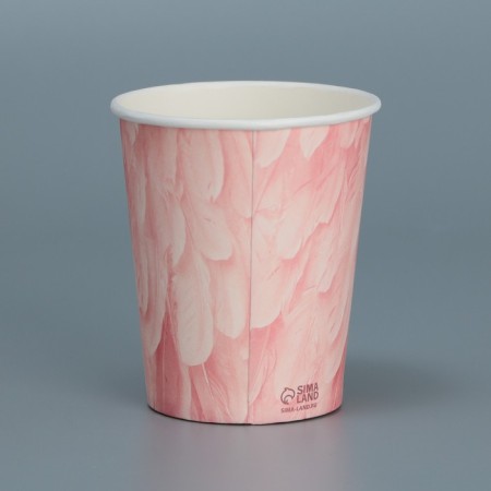 A glass for flowers "feathers", 250 ml-2