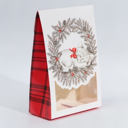 Folding box “Magic in the New Year”, 15 x 7 x 22 cm, New Year-2