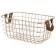 Bergenson Bjorn Benoy storage basket, 31.3x20x15 cm, golden color