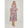 Female dress, size 64, blue color