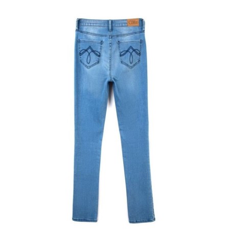 Direct women's jeans with high landing Conte Elegant, size XS, dark blue color-3