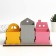 Organsiser for the Troynaya Office, on the stand "Pink House", 6.5 x 6.5 x 10.2 cm