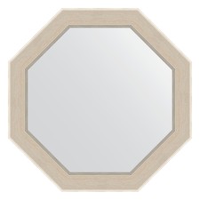 Зеркало в багетной раме, травленое серебро 52 мм, 49x49 см