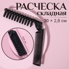 Combuster comb, 20/10 × 2.5 cm, black color