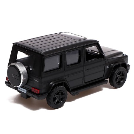 Metal Mercedes-Benz G63 AMG, 1:32, doors, inertia, black matte color open-5
