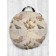 Pillow Sidushka “Letter from the past”, decorative, D = 52 cm