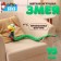 Soft toy "Snake", with a multi -flowered tummy, in the New Year's cap, 95 cm