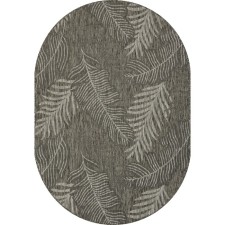 Ковёр овальный Merinos Kair, размер 100x200 см, цвет gray