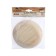 Anemostat Era 12.5dw Pine MS, D = 125 mm, for a bath and sauna, with spacer legs, pine color