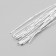 Wire for creativity "White" (set of 20 pcs) 0.37 mm, 36 cm