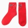 Women's socks, red color, size 36-40
