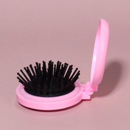 The comb is massage, folding, with a mirror, D = 6.5 cm, Mix drawing-9
