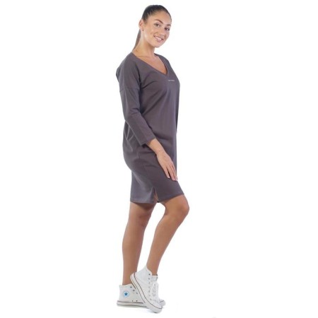 Women's dress Proper Solution, size 44, brown color-4