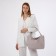Women's bag with lightning, gray color
