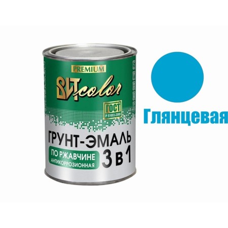 Soil-enamel Witcolor 3 in 1 rust light blue 0.8 kg-1