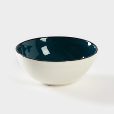 Ceramic “turquoise” plate, d = 16 cm