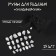 Runes for fortune telling "Scandinavian", 25pcs, black marble