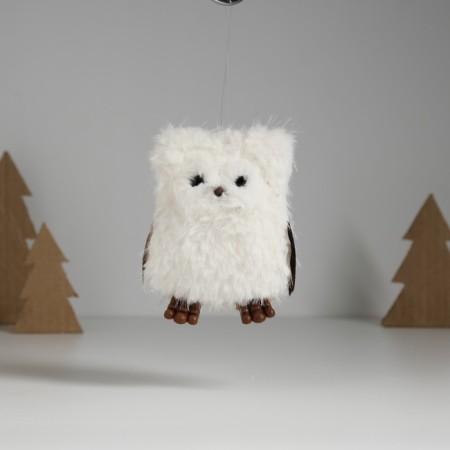 Souvenir "White owl" 5x8.8x10 cm-1