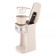 Coffee machine KitFort KT-7317, drop, 750 W, 0.42 l, beige