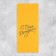 A set of gift envelopes "Happy Birthday", 10 pieces, embossing, 11 x 22 cm