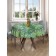 The tablecloth "Tropical leaves", round, Saten, d = 150 cm