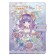 Gift notebook, A6+, 132 sheets, color block, with a stream on a magnet, PVC cover, "Anime", mix