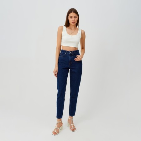 Women's jeans minku Blue color, size 52-8