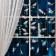 Garland "Curtain" 3 × 1.4 m with nozzles "feathers", IP20, transparent thread, 80 LED, white glow, 8 modes, 220 V