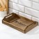 Tray with a share decor, coating 30 × 20 × 6 cm, pine