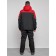 Male ski suit, size 56, red color