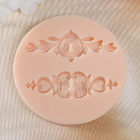 Molds Silicon "Kalloine wells" No. 1 7.8x2.4x0.3 7.8x2.9x0.3 cm-1