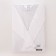 Male dressing gown, shal, size 48, white color, waffle