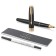 Parker Sonnet Core T528 Matte Black GT F 0.5 mm, brass body, black ink (1931518)