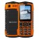 Cell phone BQ M-2439 Bobber 2.4, 32MB, Microsd, 2 SIM, IP68, Orange