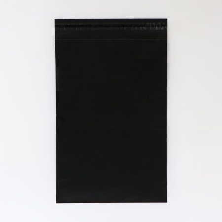 Courier bag with an adhesive valve, black 30 x 40 + 4 cm, 50 pcs-7