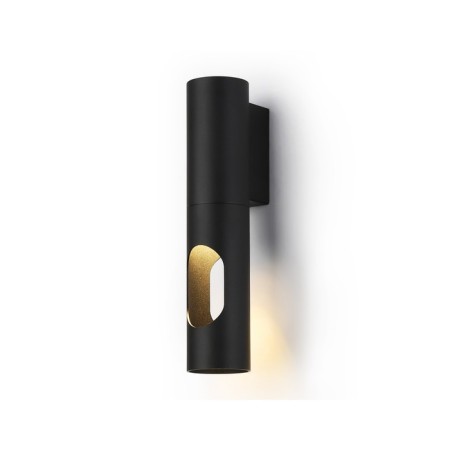 Wall lamp with a change of lamp Ambrella Light, Techno, TN5102, GU10, Black Color