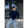 Jumper male ise, size 58, dark blue color