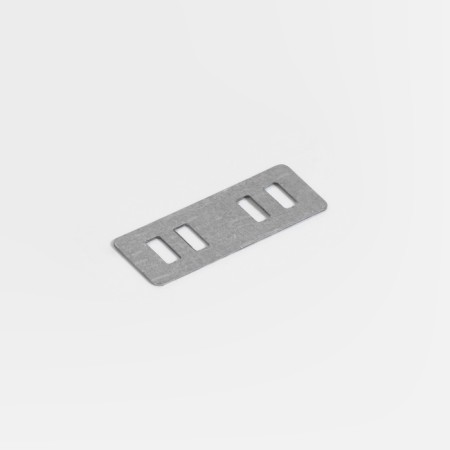 Decorative elements for the puncture "Hand Made", 3.5 × 1 cm, 10 pcs, silver color-3