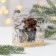 Christmas tree toy with wishes "for a great party", 30 scrolls