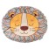 Pillow decorative baby I “lion” 35x31 cm, velor, 250g/m2