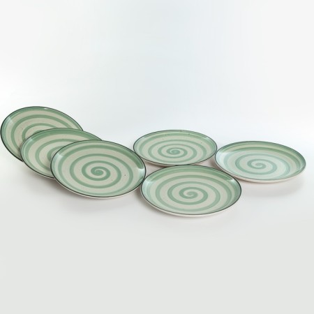 Elrington plates “Airgraph. Pistachio breeze ", 27 cm, 6 pcs-6