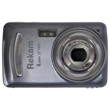 Фотоаппарат Rekam iLook S745i темно-серый 16Mpix 2.4" 1080 SD/MMC CMOS/AAA