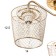 Laurah Laura 3x60W E27 Gold 54x54x29 cm.