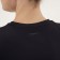 Women's T -shirt with inserts, basic, size XS (42), black color
