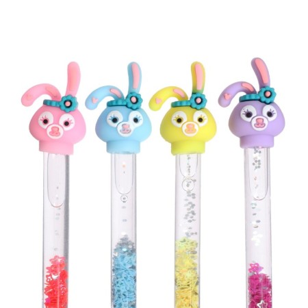 Gel Helly-prick "Bunny", mix (barcode on a piece)-2