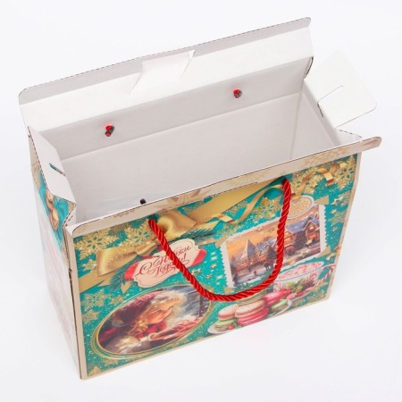 Gift box New Year's taste of childhood 23 x 10 x 22 cm-3