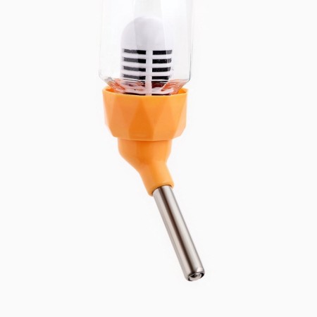 Drill for rodents, 125 ml, fastening-spring, and two interchangeable filters, orange-2